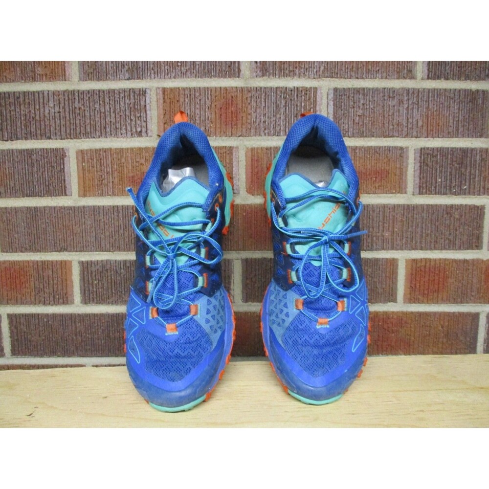 La Sportiva Womens Bushido II 2037-C Blue Green Hiking Shoes Sneakers Size 9.5 - Picture 4 of 16
